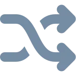 Shuffle SVG Icon
